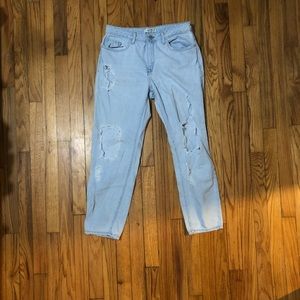 Forever 21 Ripped Jeans